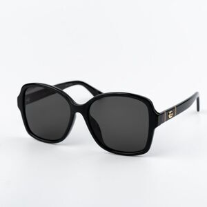 NEW Gucci GG0765SA 002 Black Grey Women Butterfly Sunglasses GG 0765SA